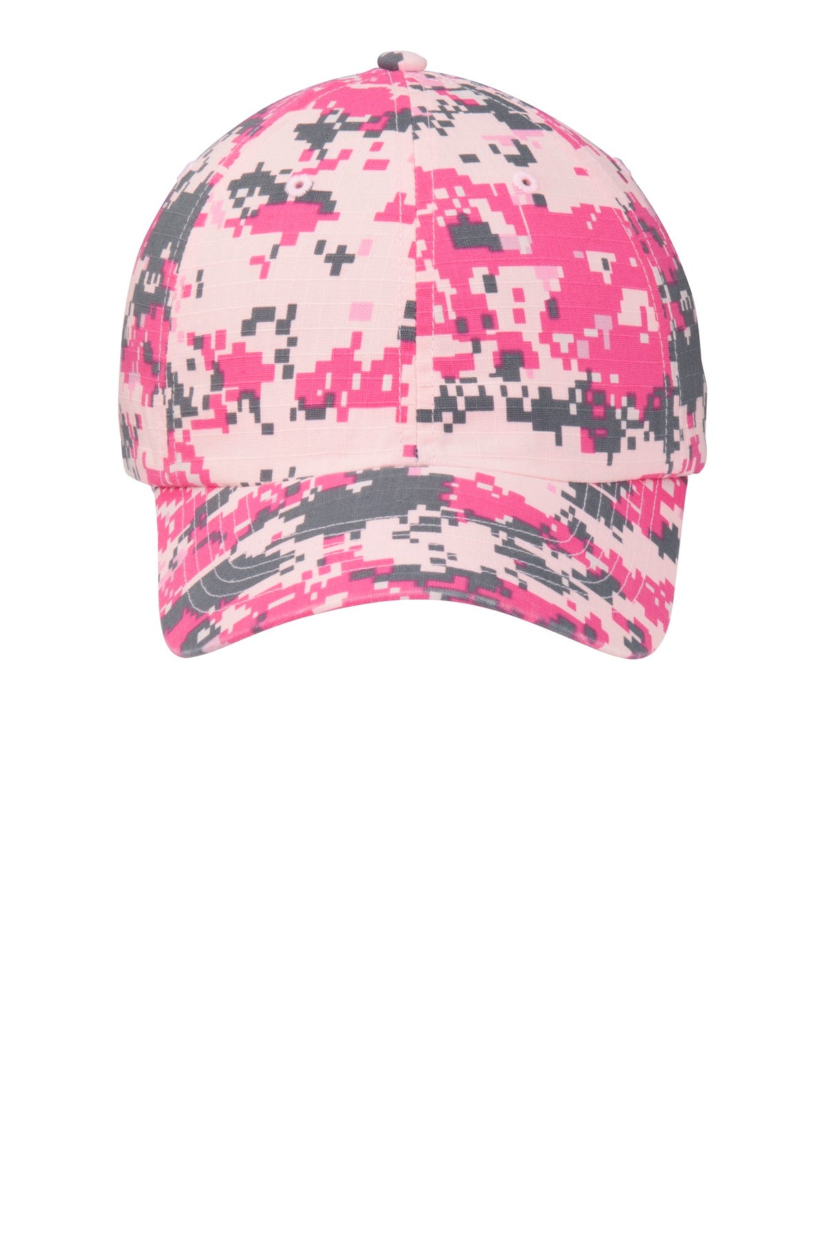 Port Authority Digital Ripstop Camouflage Cap - Pink Camo