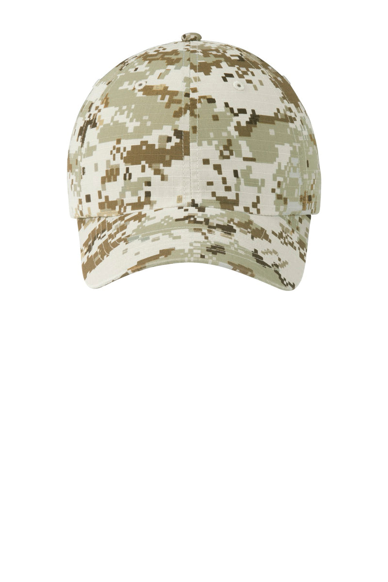 Port Authority Digital Ripstop Camouflage Cap - Sand Camo
