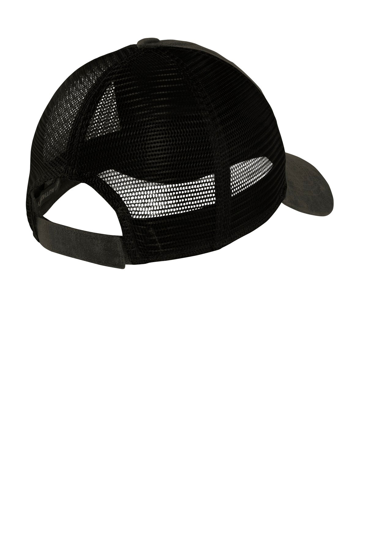 Port Authority  Pigment Print Mesh Back Cap - Black