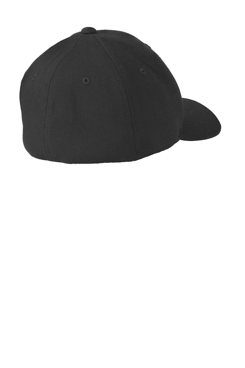 Port Authority Flexfit Wool Blend Cap - Black