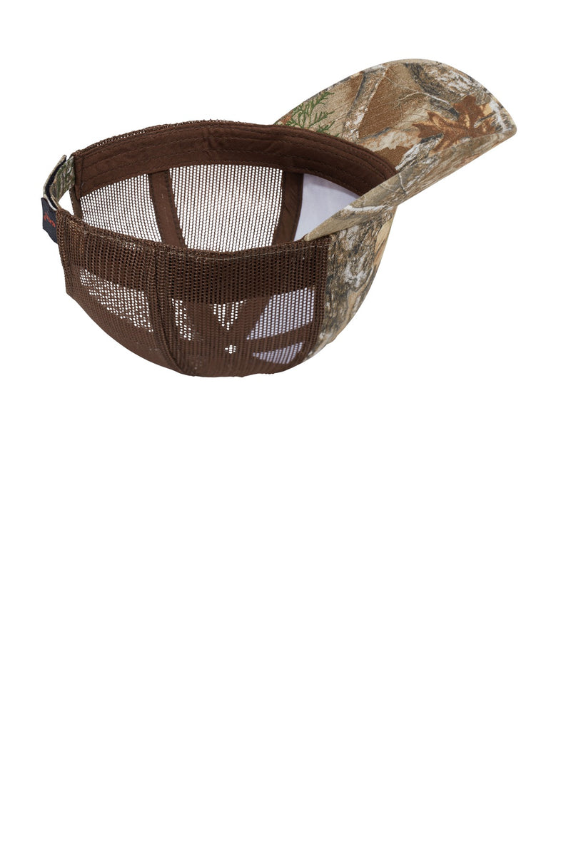 Port Authority Structured Camouflage Mesh Back Cap - Realtree Edge