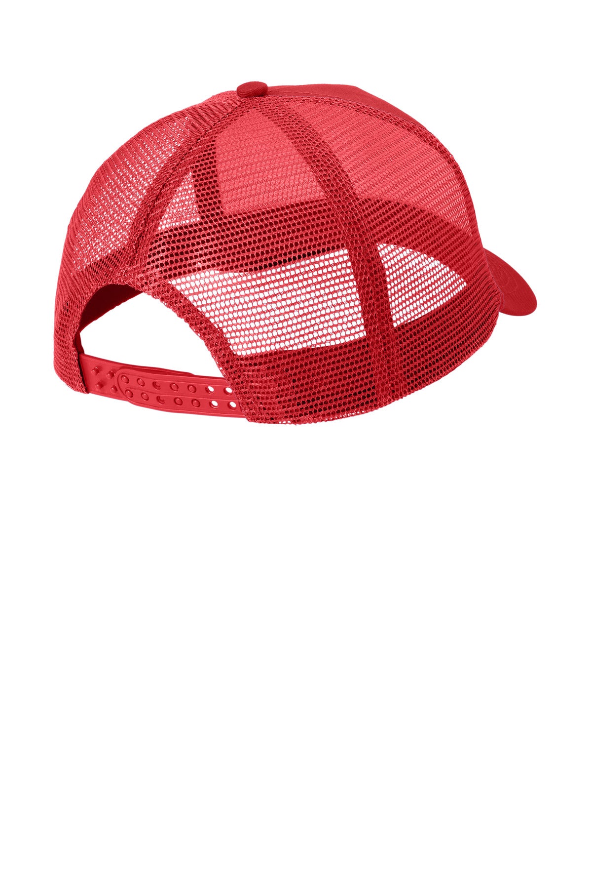 Port Authority 5-Panel Snapback Cap - Red