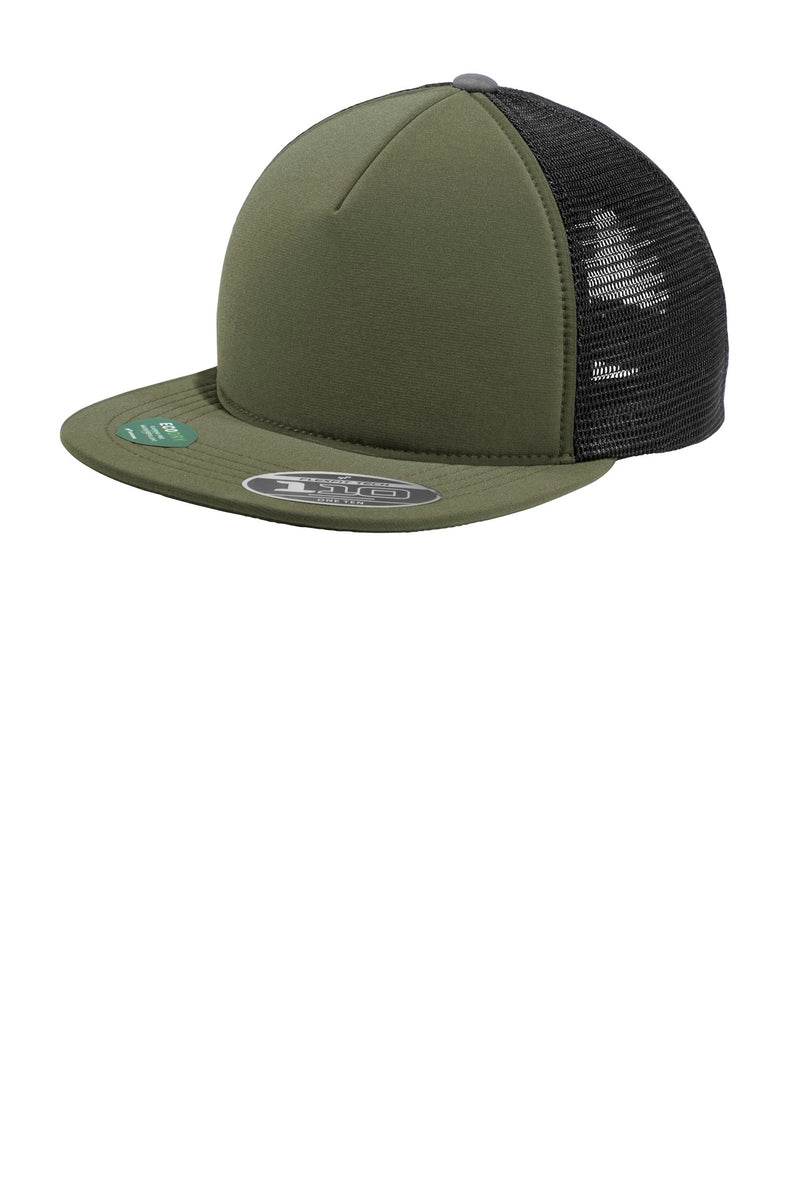 Port Authority  Flexfit 110  Foam Outdoor Cap - Army Green/ Black