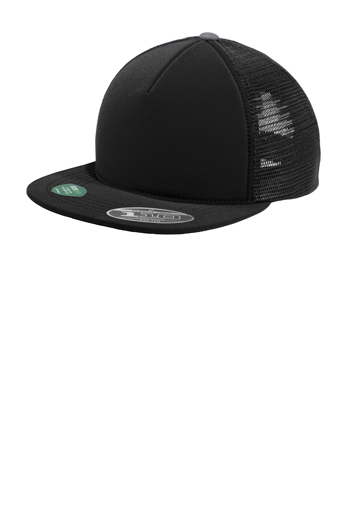 Port Authority  Flexfit 110  Foam Outdoor Cap - Black/ Black