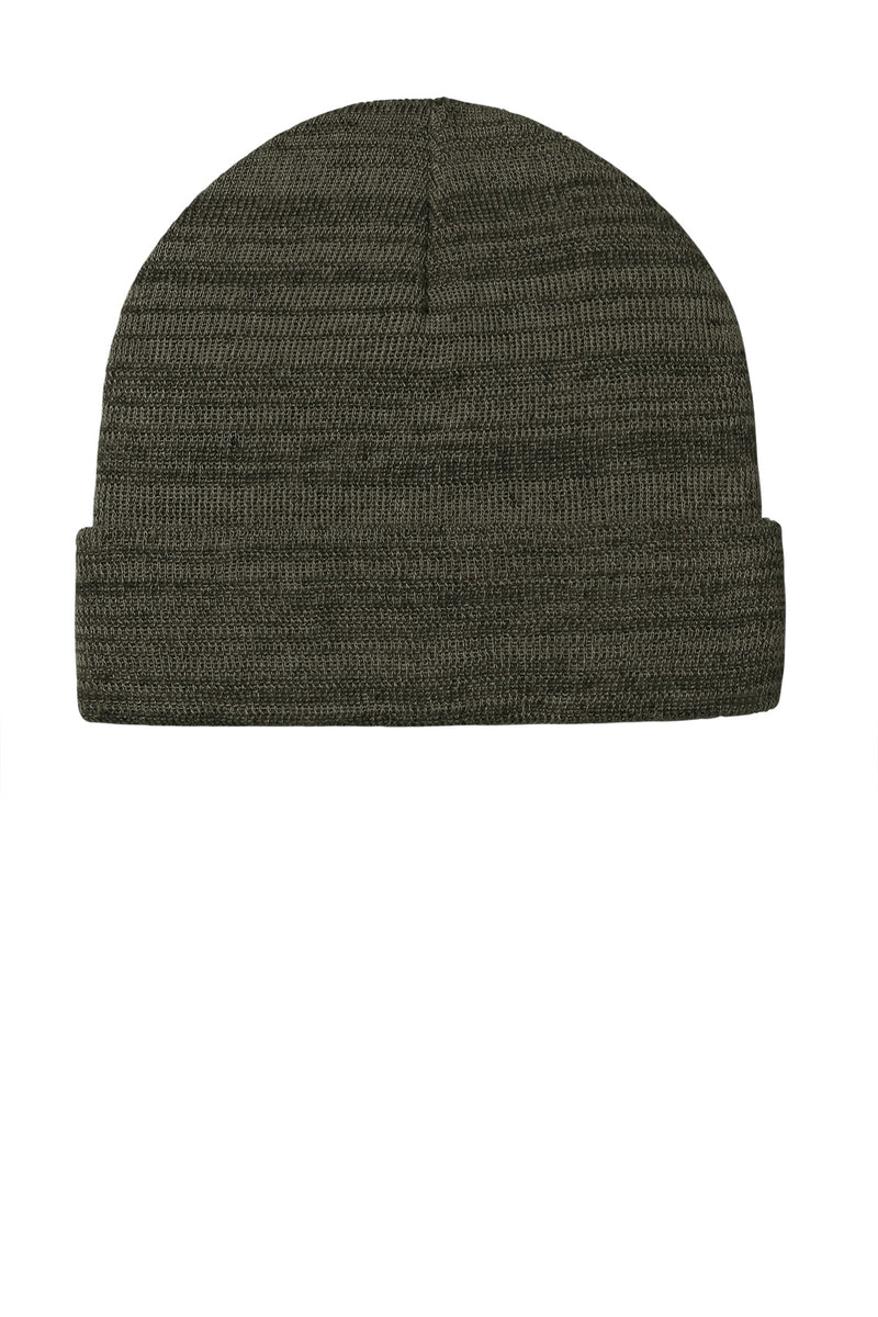 Port Authority  Knit Cuff Beanie - Olive Green Heather