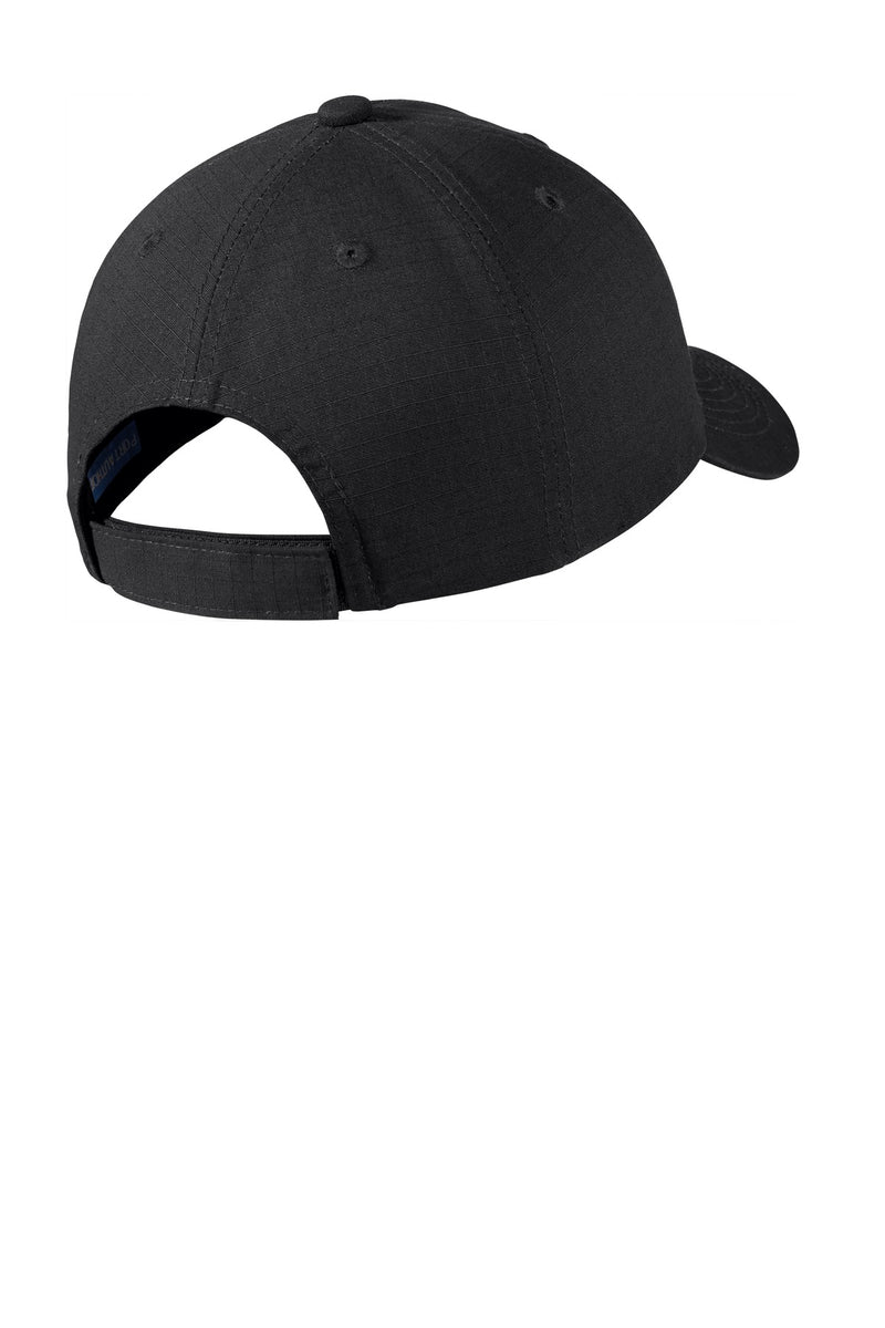 Port Authority  Ripstop Cap - Black