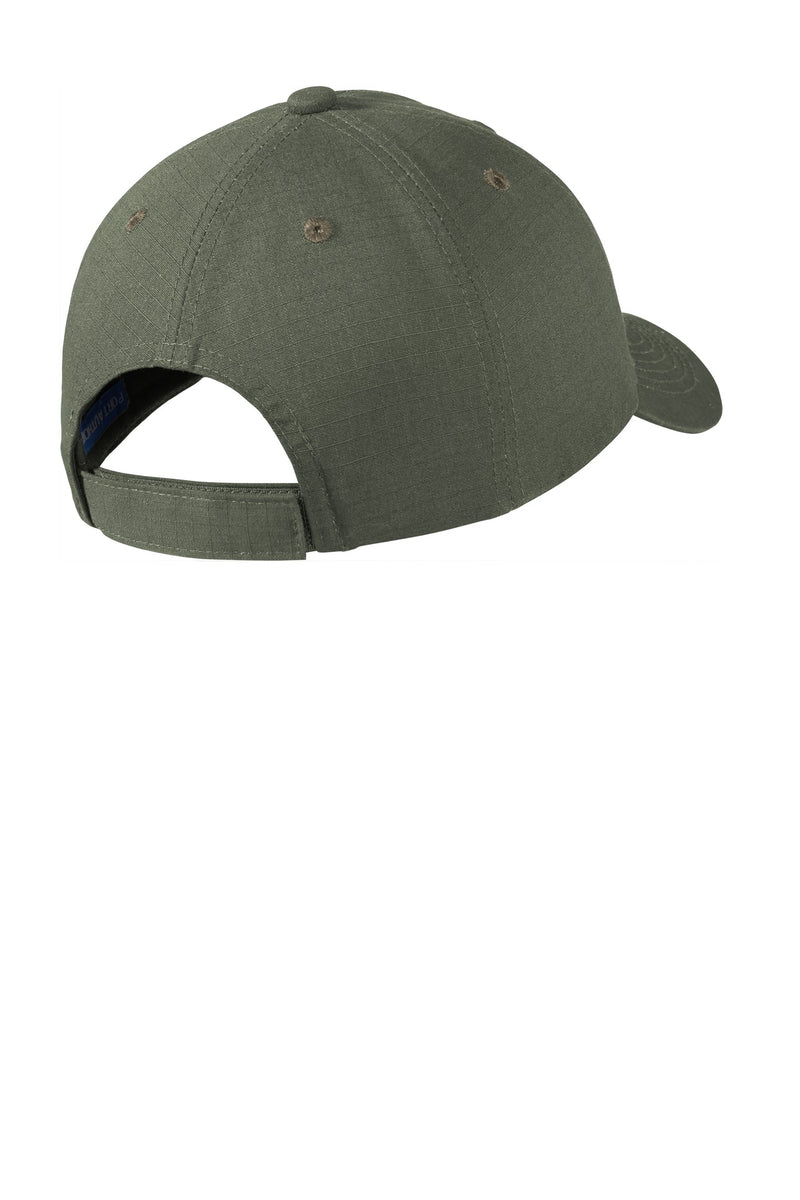 Port Authority  Ripstop Cap - Olive Drab Green