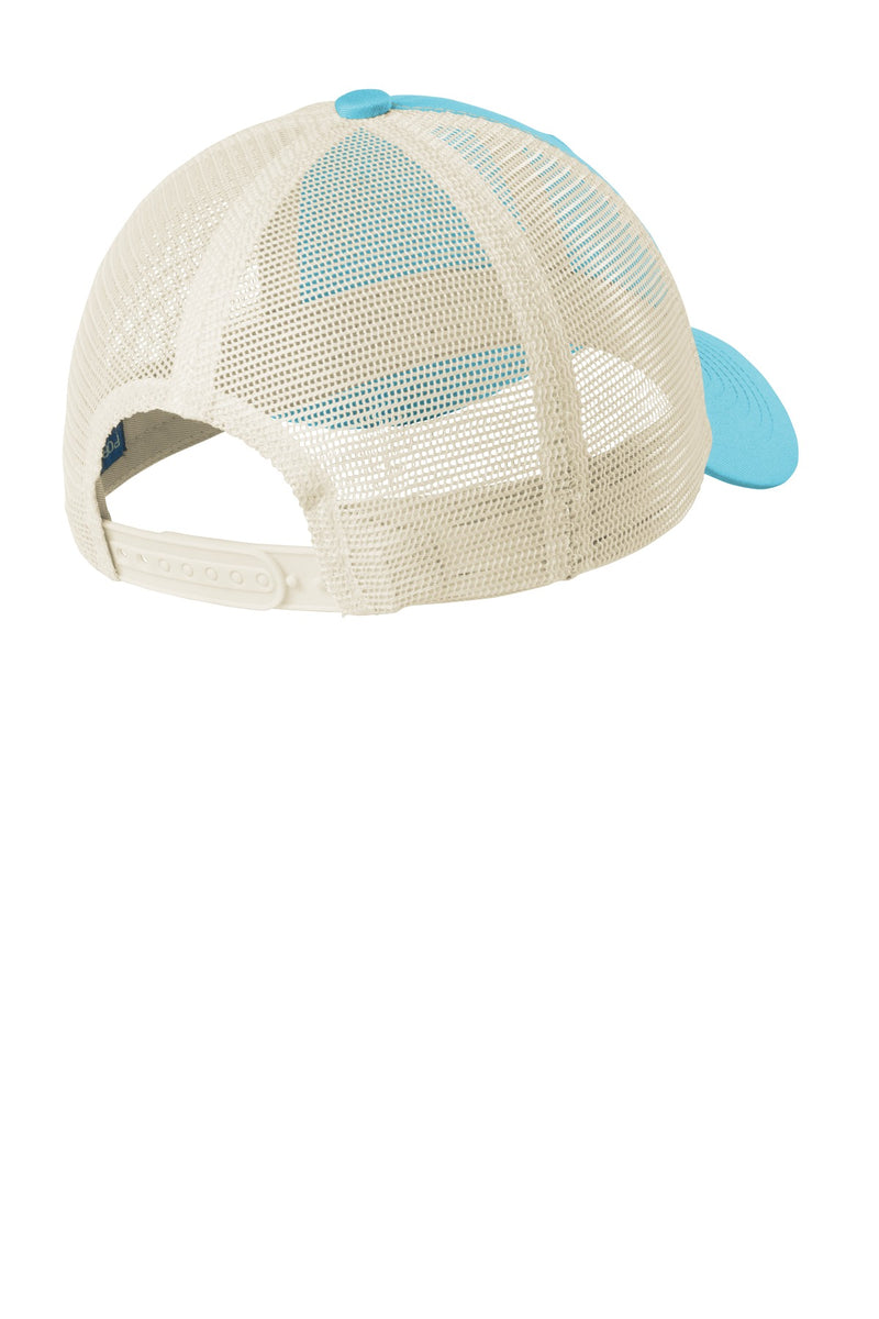 Port Authority  Beach Wash  Mesh Back Cap - Tidal Wave/ Stone