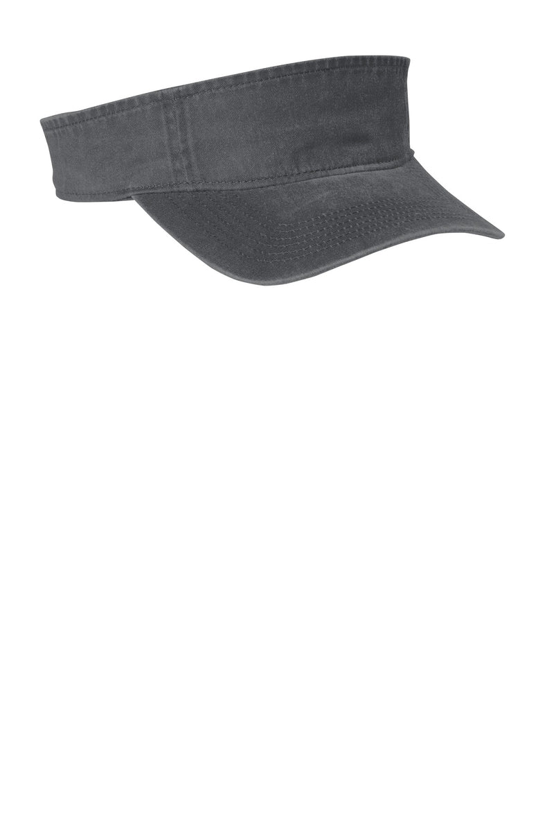 Port Authority  Beach Wash  Visor - Coal