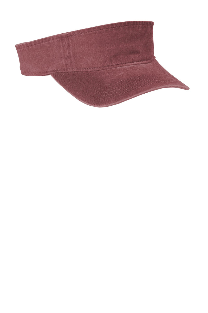 Port Authority  Beach Wash  Visor - Red Rock