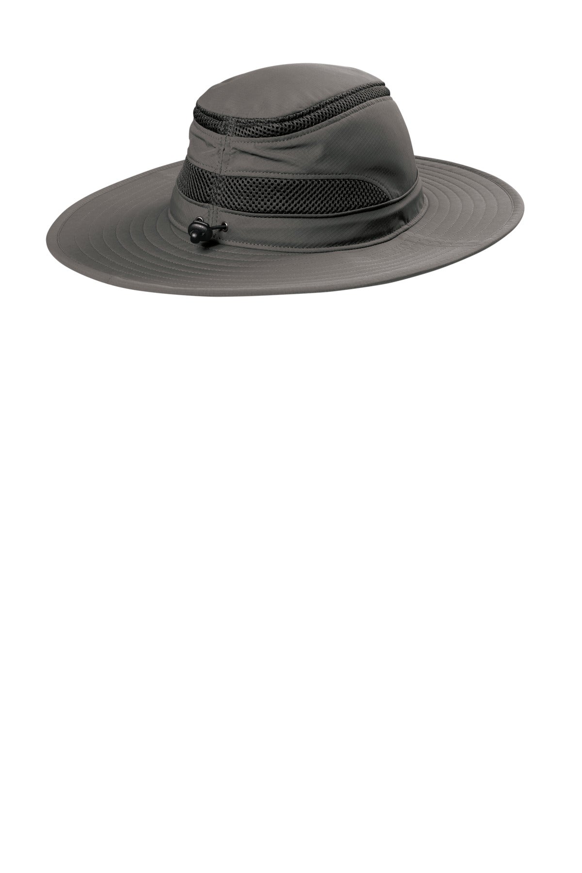 Port Authority Outdoor Ventilated Wide Brim Hat - Sterling Grey