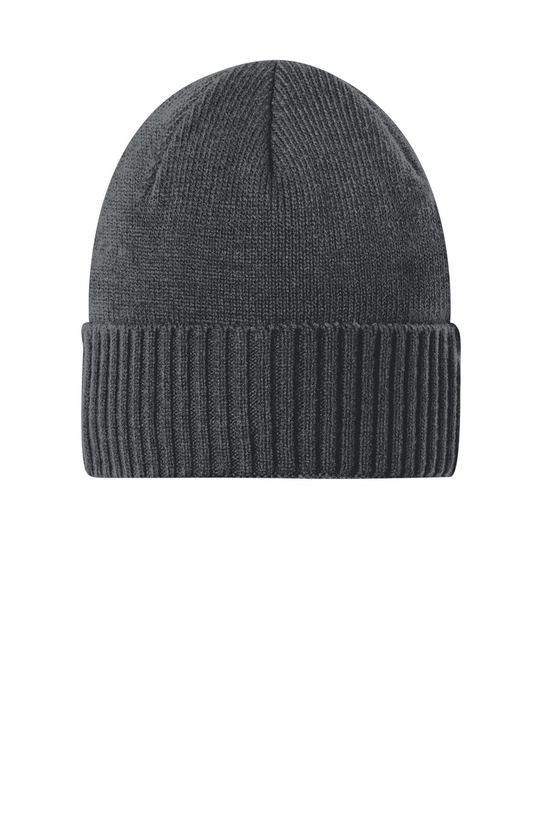 Port Authority Rib Knit Cuff Beanie - Graphite