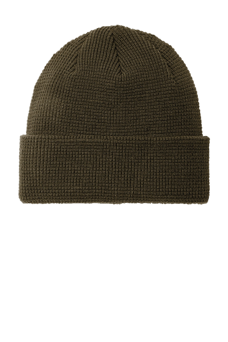 Port Authority Thermal Knit Cuffed Beanie - Olive Green