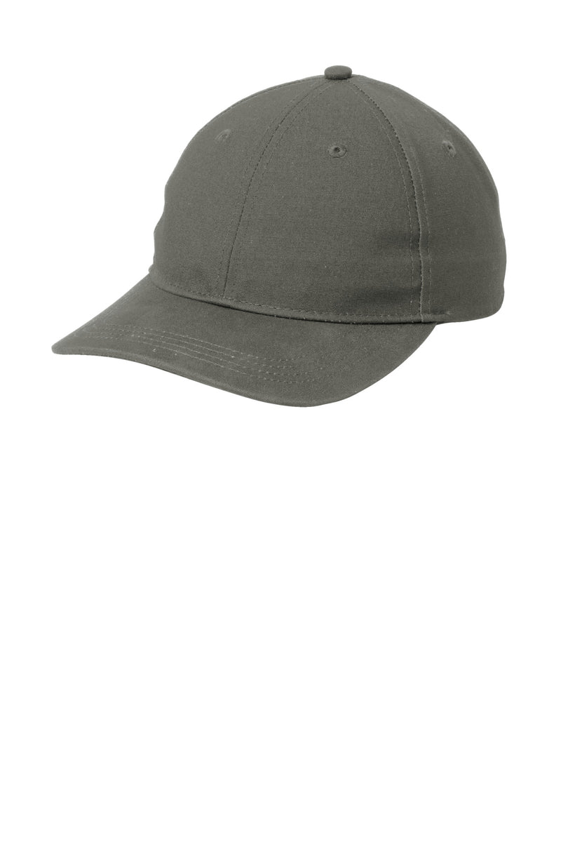 Port Authority Leather Strap Cap - Deep Smoke