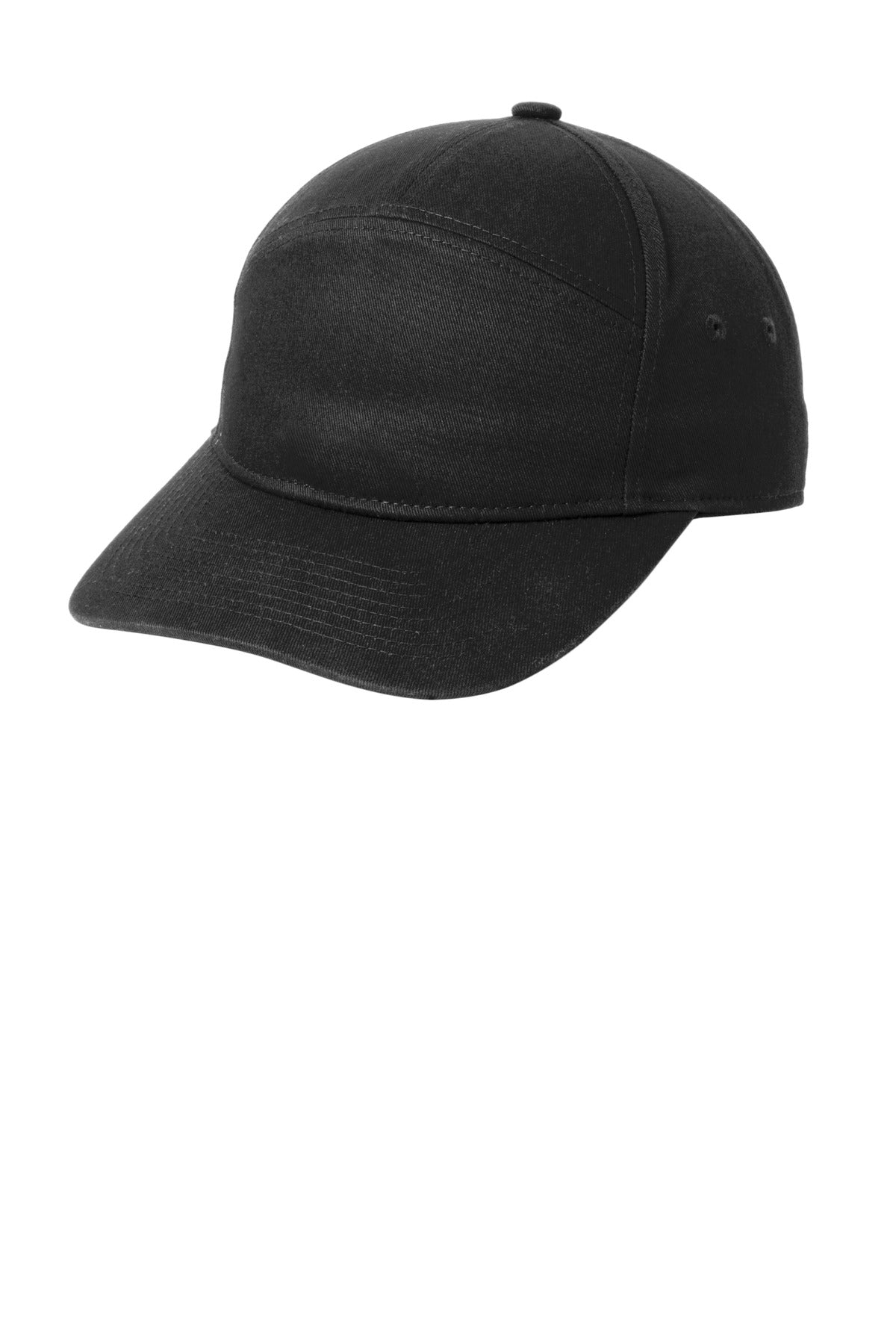 Port Authority 7-Panel Cap - Black