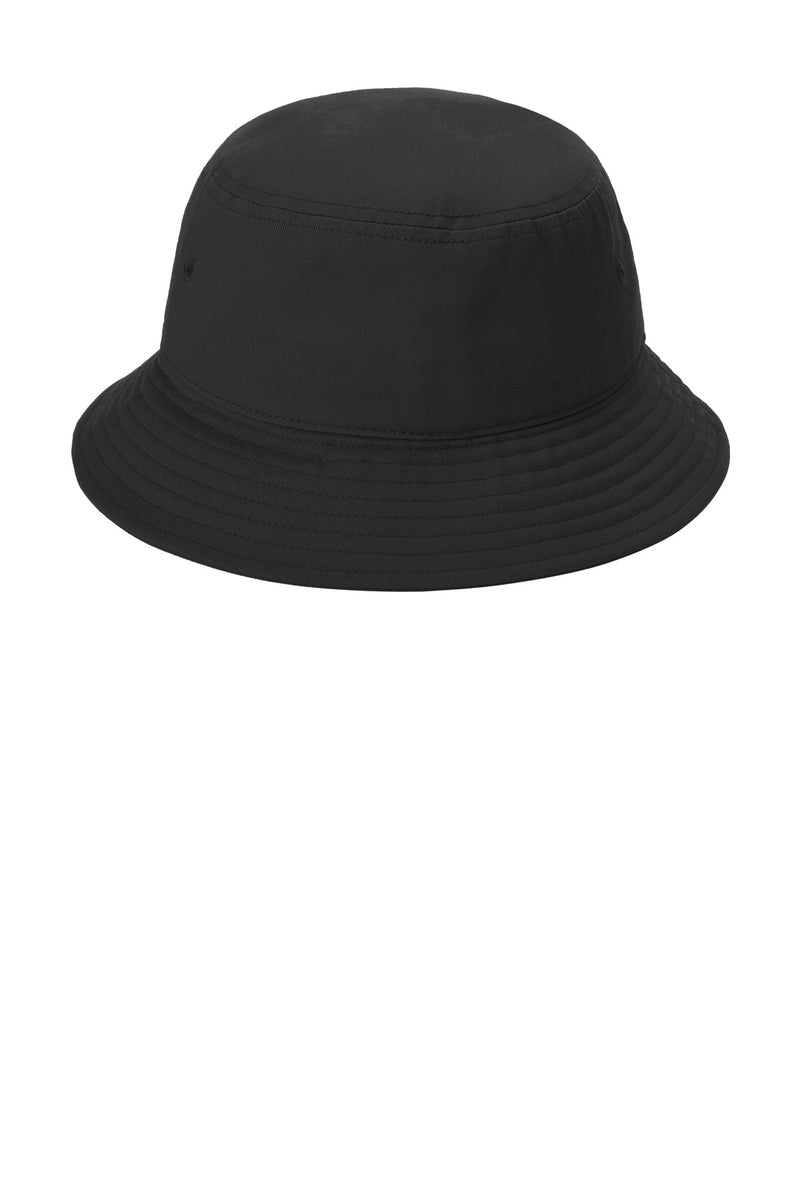 Port Authority Twill Classic Bucket Hat - Black