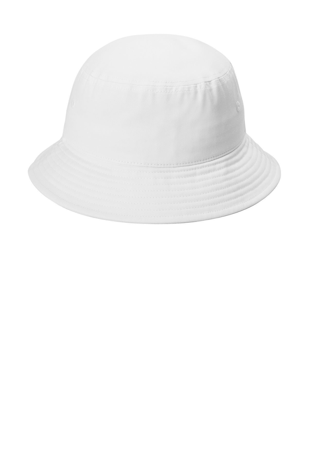 Port Authority Twill Classic Bucket Hat - White