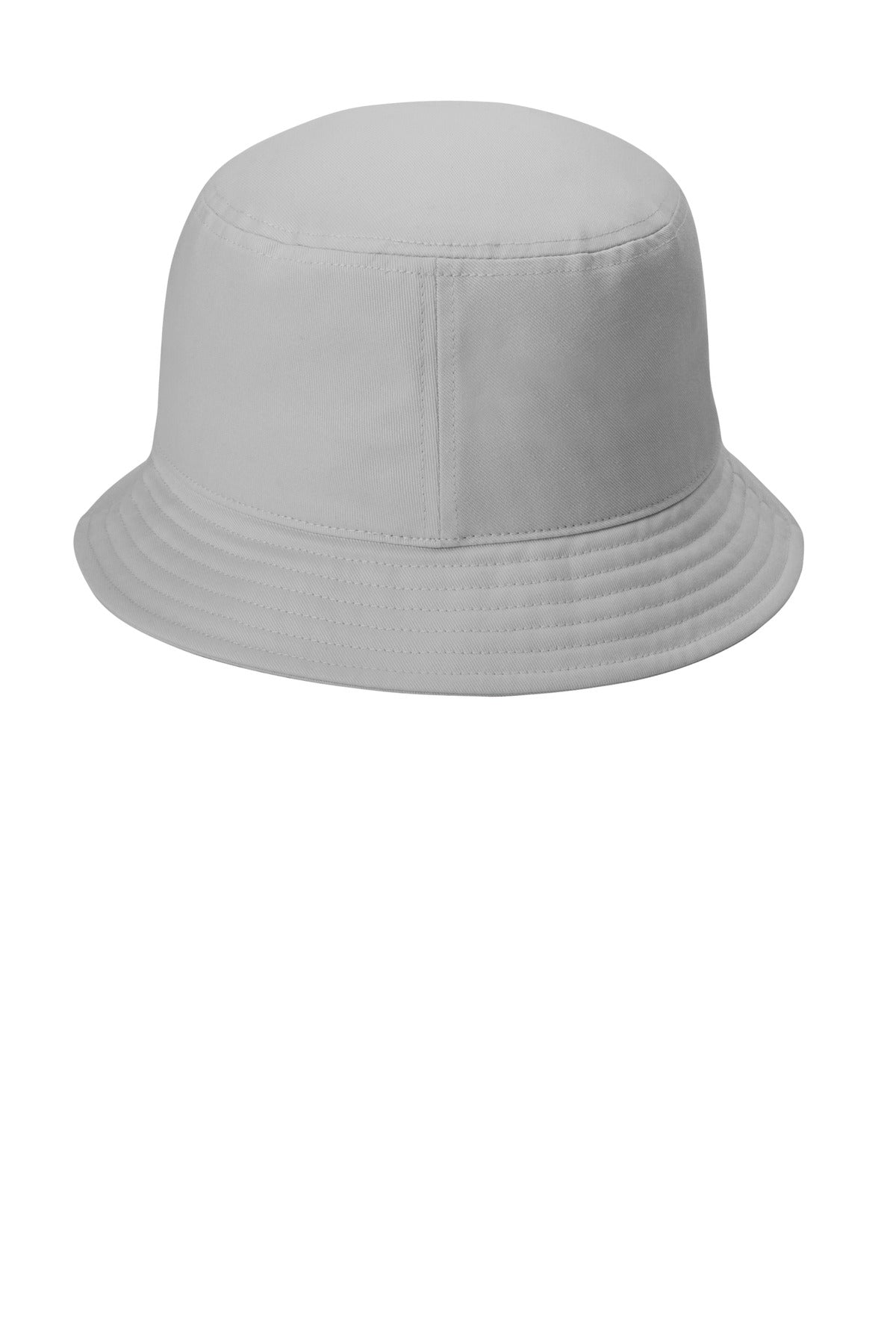 Port Authority Twill Short Brim Bucket Hat - Gusty Grey