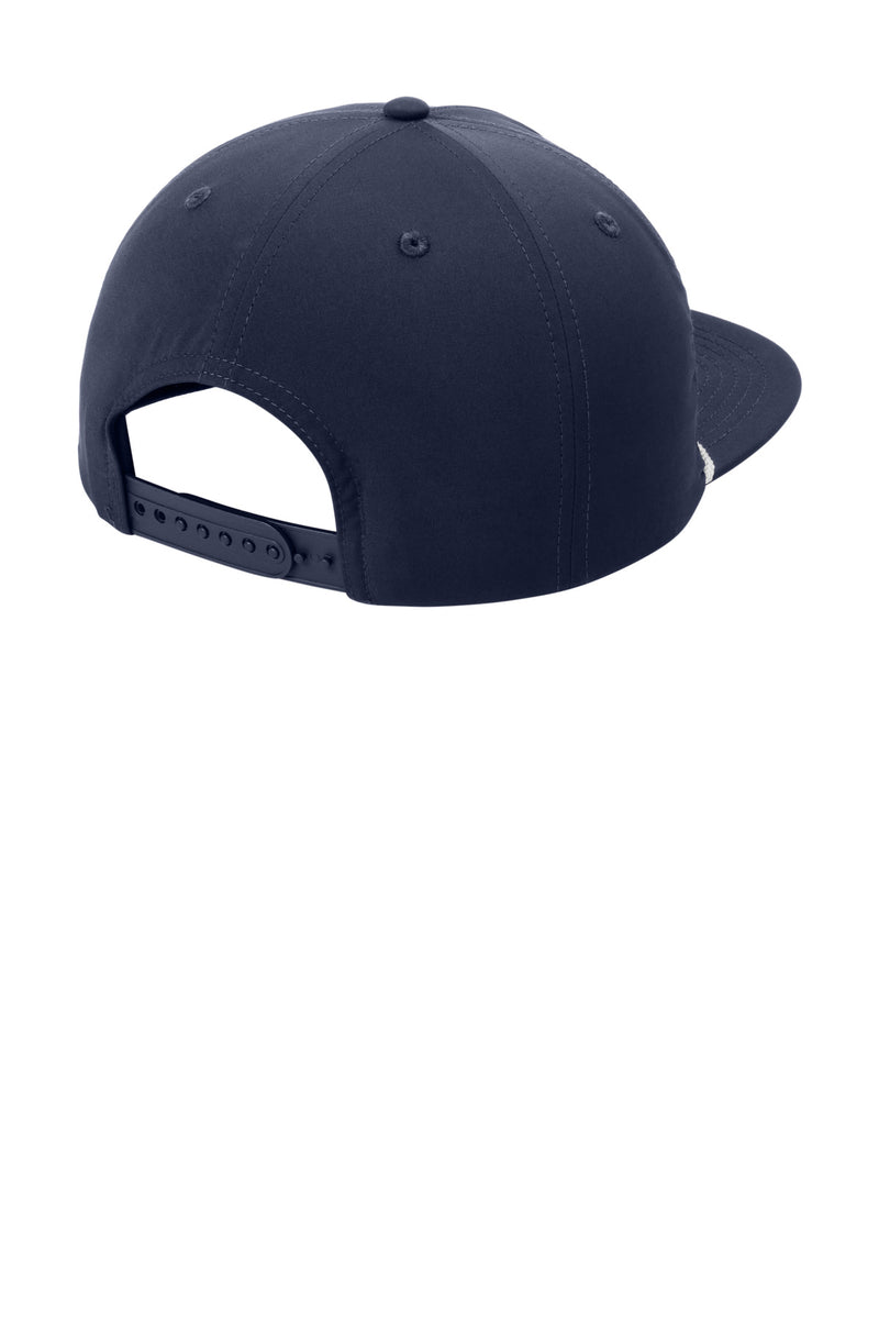 Port Authority 5-Panel Poly Rope Cap - River Blue Navy/ White