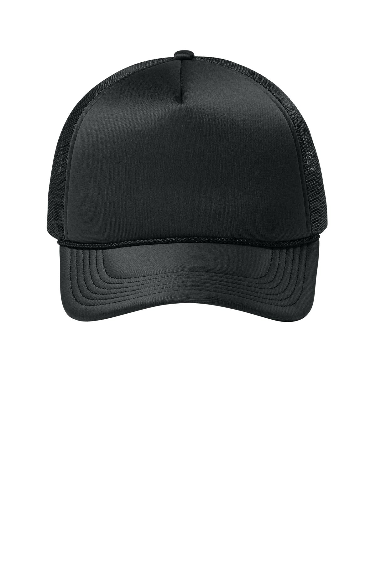 Port Authority Foam Truck'N Cap - Deep Black
