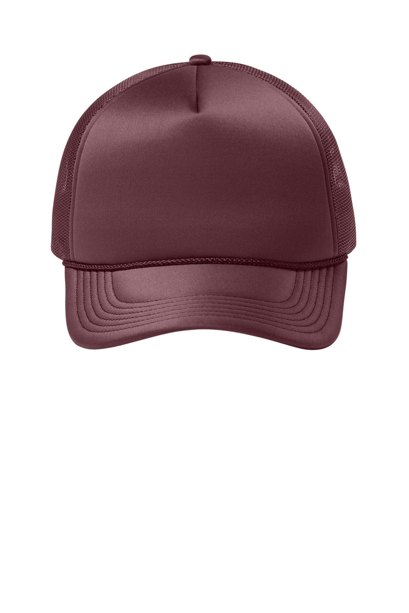 Port Authority Foam Truck'N Cap - Maroon