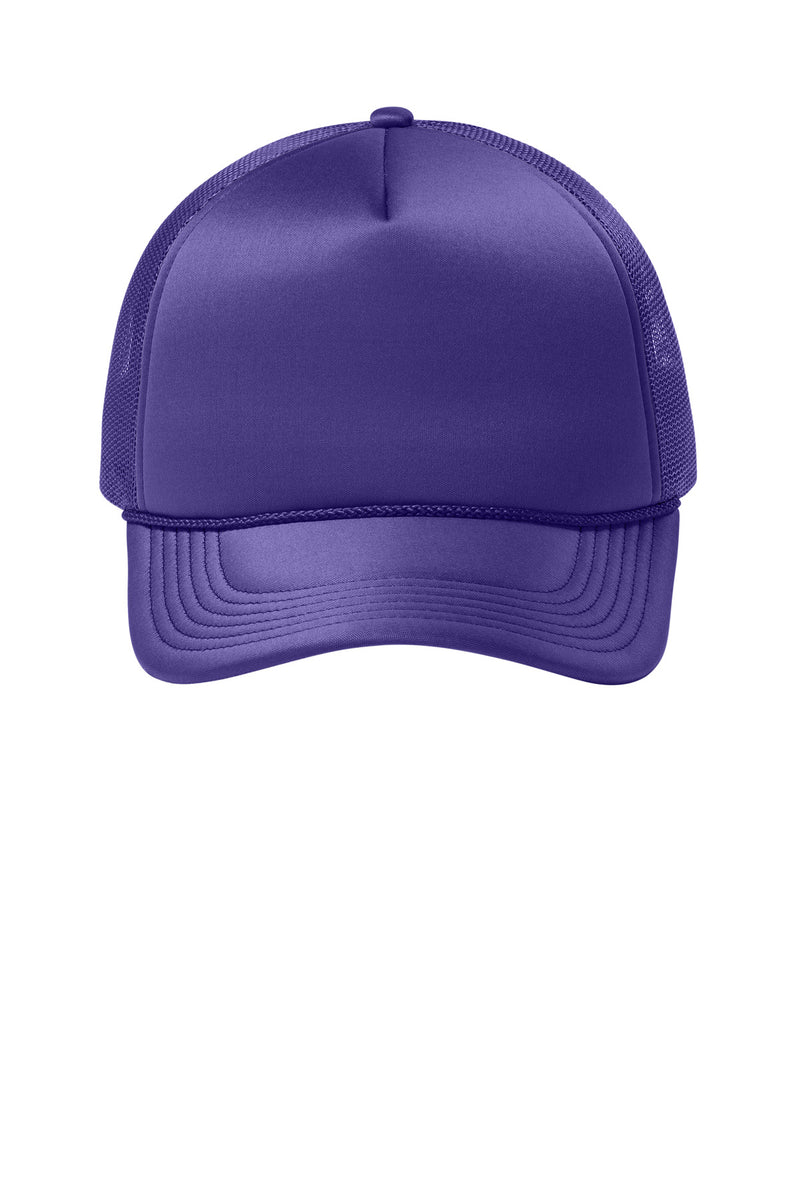 Port Authority Foam Truck'N Cap - Prism Purple