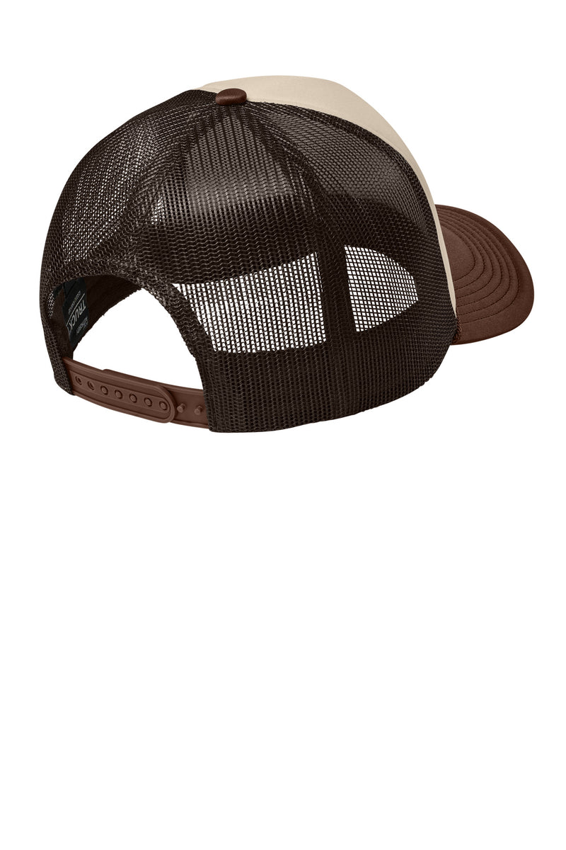 Port Authority Foam Truck'N Cap - Stone/ Coffee Bean/ Coffee Bean