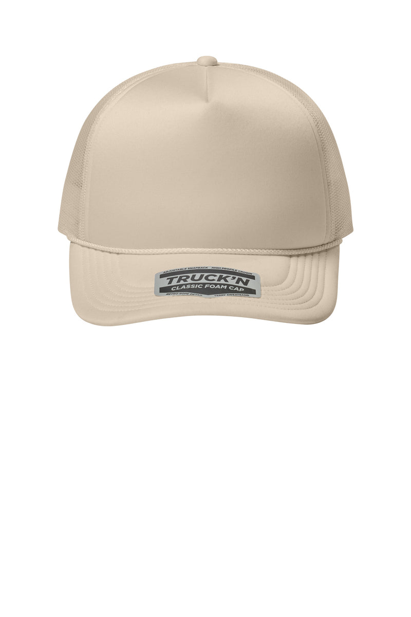 Port Authority Foam Truck'N Cap - Stone
