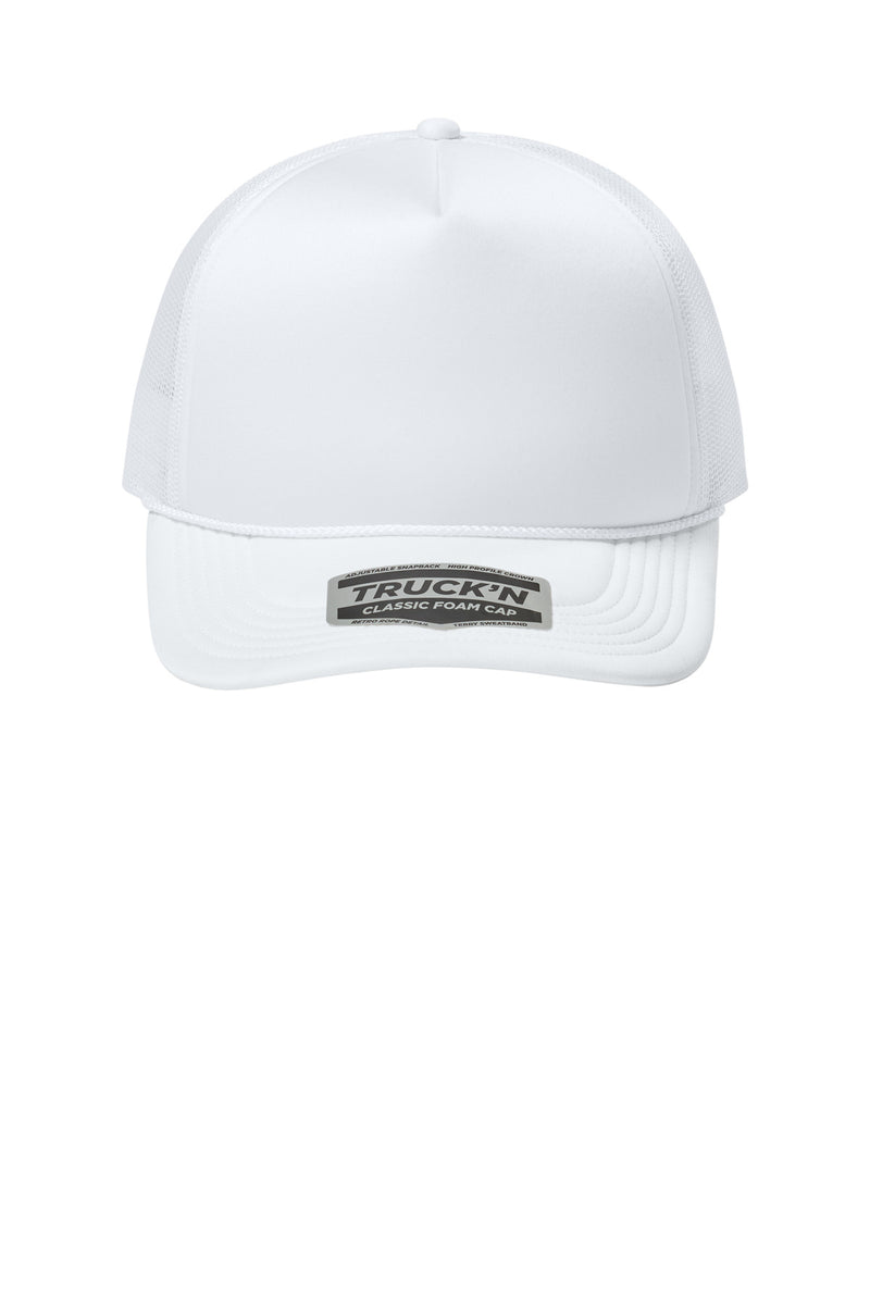 Port Authority Foam Truck'N Cap - White