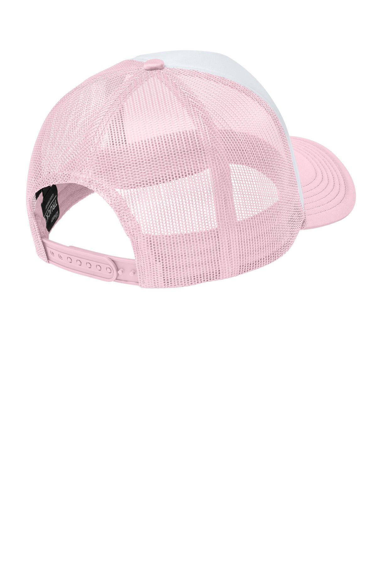 Port Authority Foam Truck'N Cap - White/ Cloud Pink/ Cloud Pink