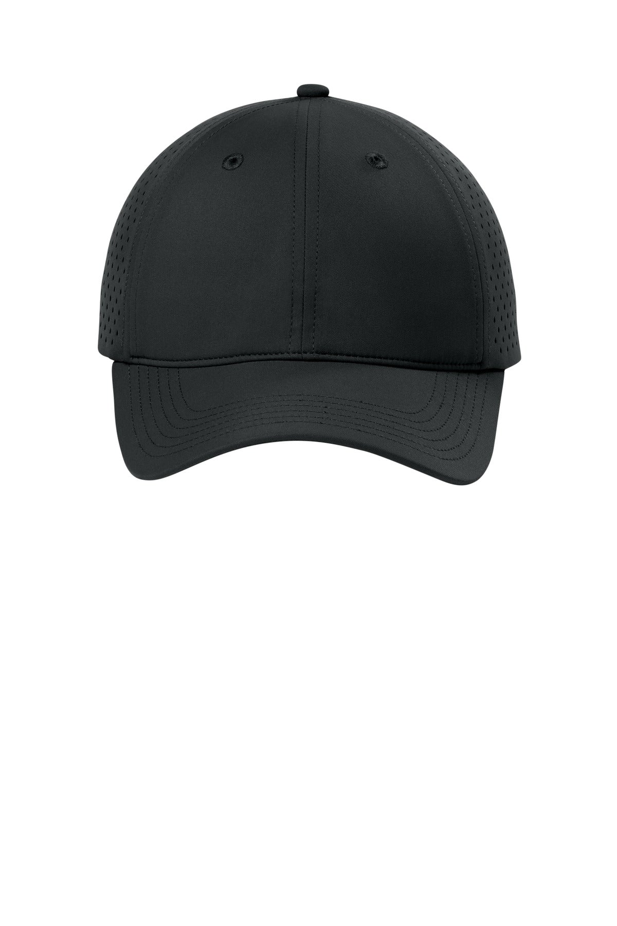 Port Authority All-Day Performance UPF Perforated Cap - Deep Black