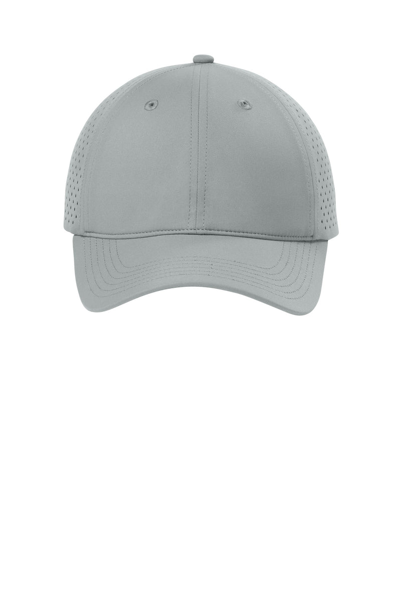 Port Authority All-Day Performance UPF Perforated Cap - Silver