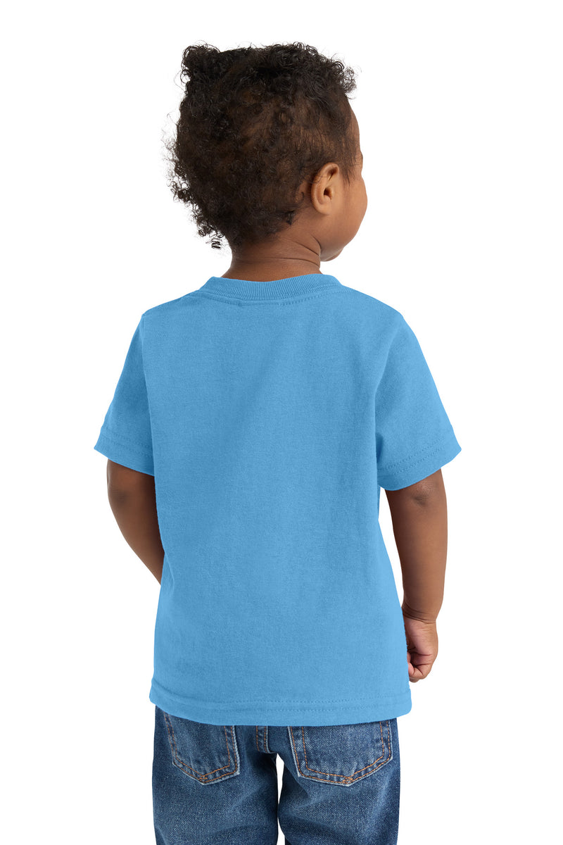 Port & Co Infant Core Cotton Tee - Aquatic Blue