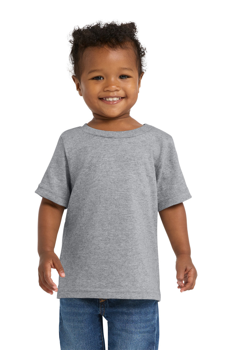 Port & Co Infant Core Cotton Tee - Athletic Heather