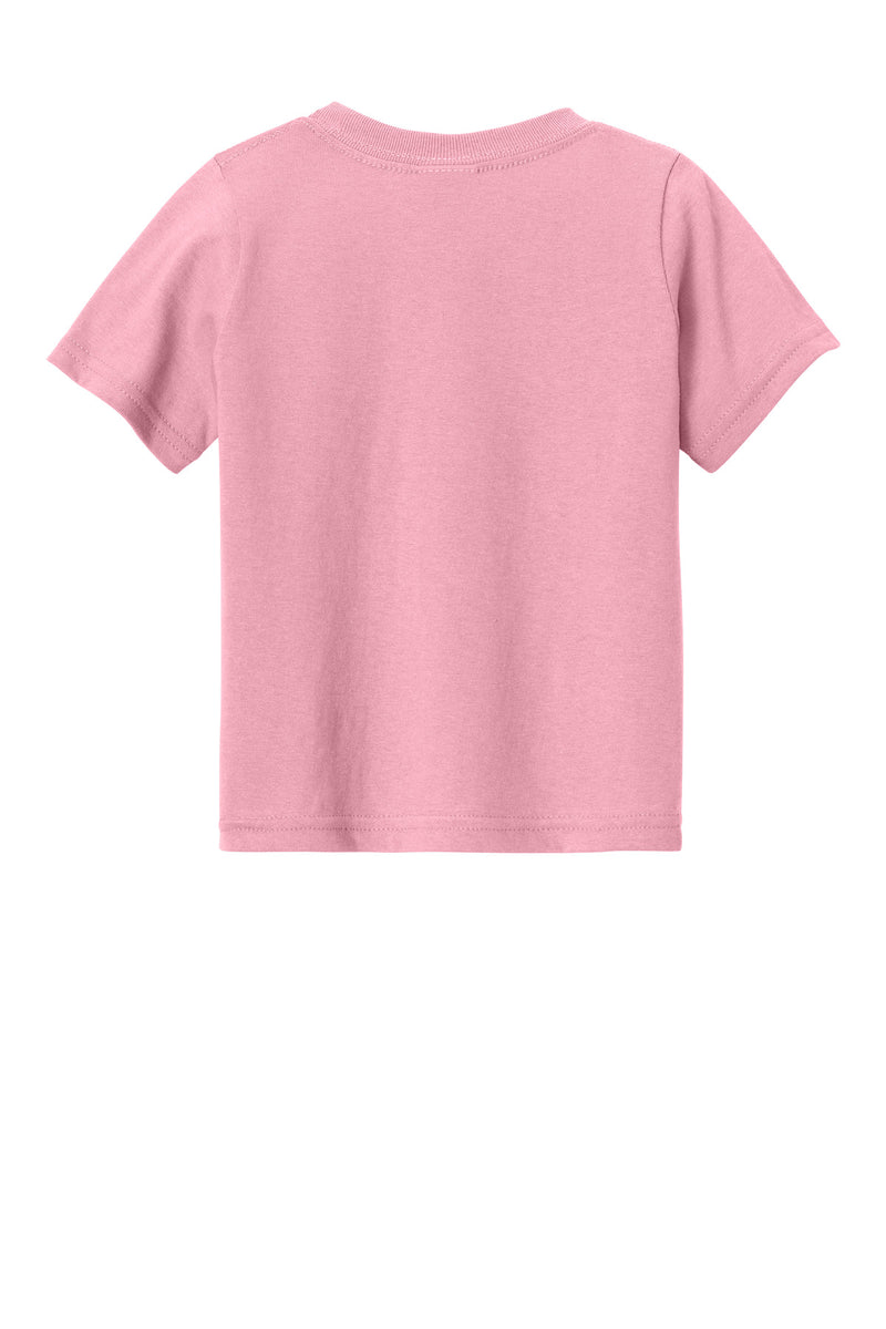 Port & Co Infant Core Cotton Tee - Candy Pink