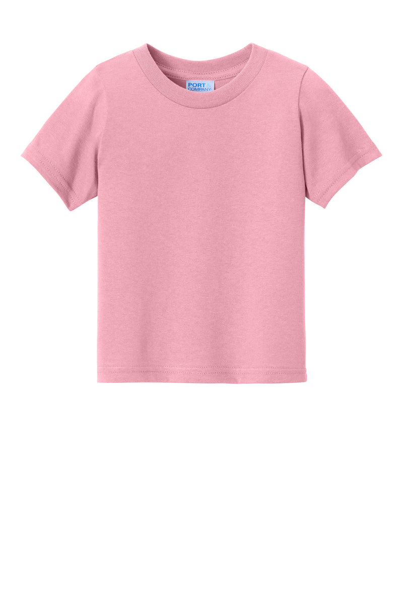 Port & Co Infant Core Cotton Tee - Candy Pink