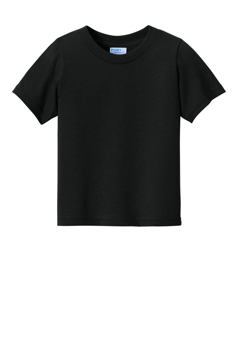 Port & Co Infant Core Cotton Tee - Jet Black