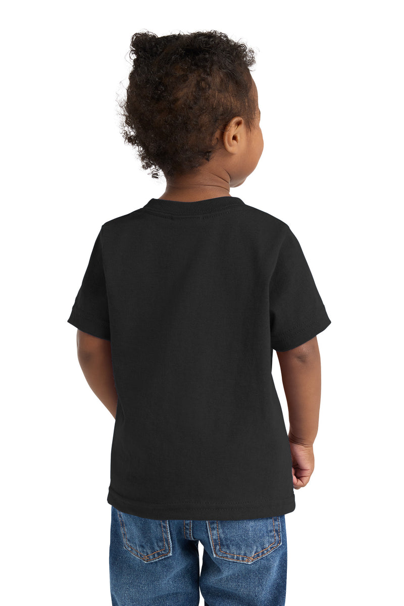 Port & Co Infant Core Cotton Tee - Jet Black