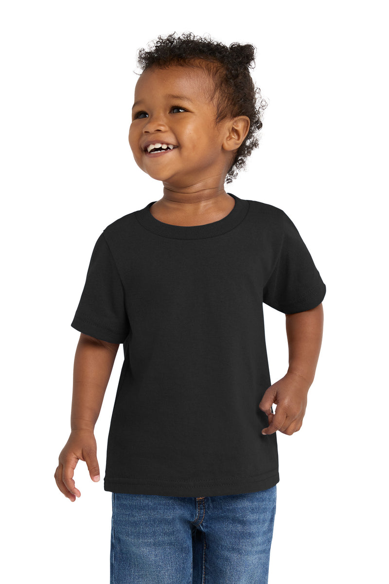 Port & Co Infant Core Cotton Tee - Jet Black