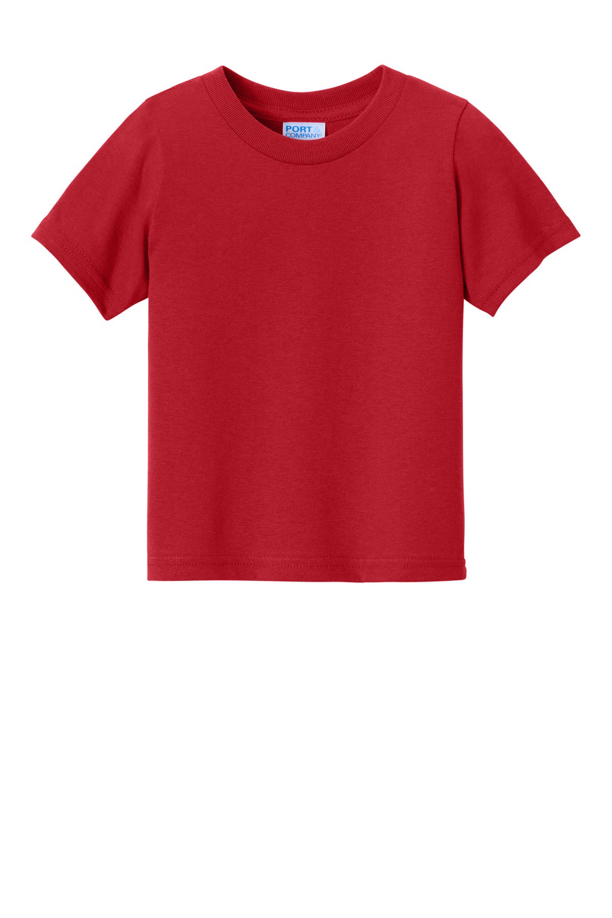 Port & Co Infant Core Cotton Tee - Red