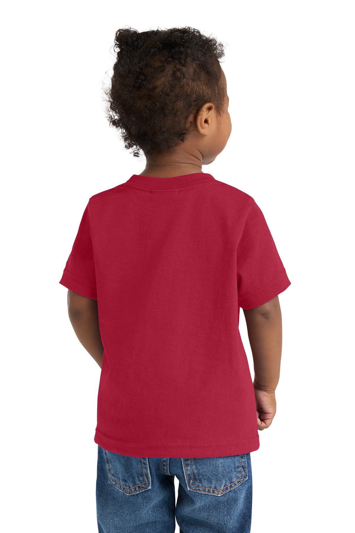 Port & Co Infant Core Cotton Tee - Red