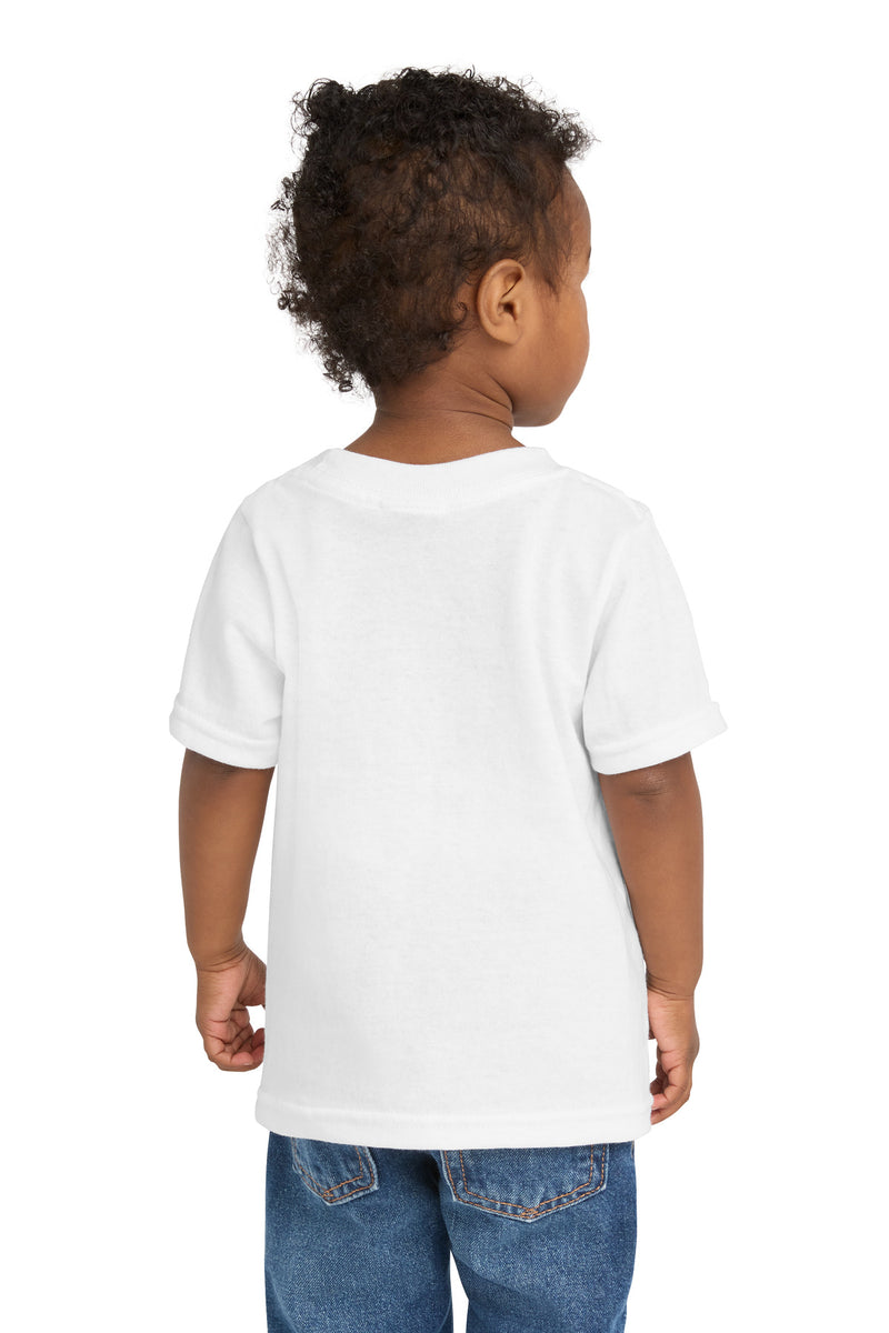 Port & Co Infant Core Cotton Tee - White