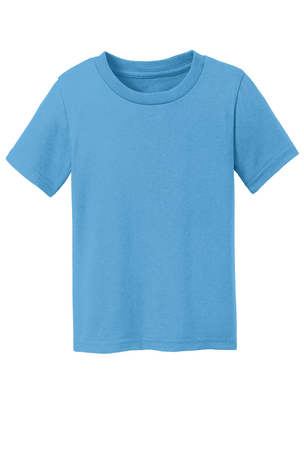 Port & Co Toddler Core Cotton Tee - Aquatic Blue