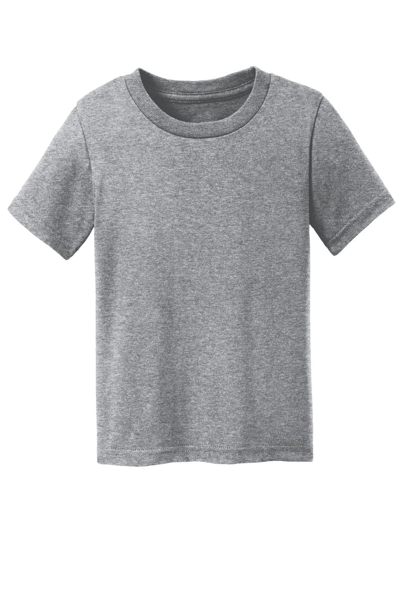 Port & Co Toddler Core Cotton Tee - Athletic Heather