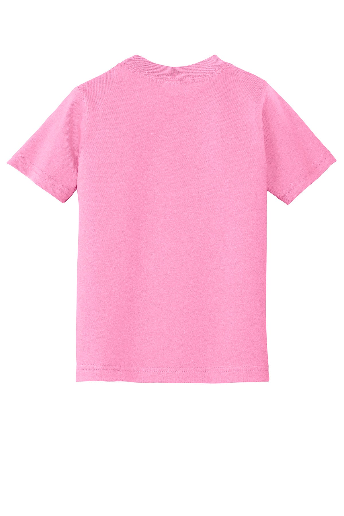 Port & Co Toddler Core Cotton Tee - Candy Pink