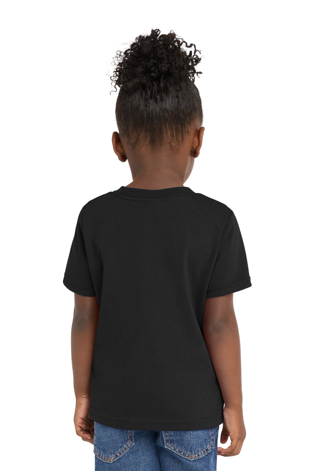 Port & Co Toddler Core Cotton Tee - Jet Black
