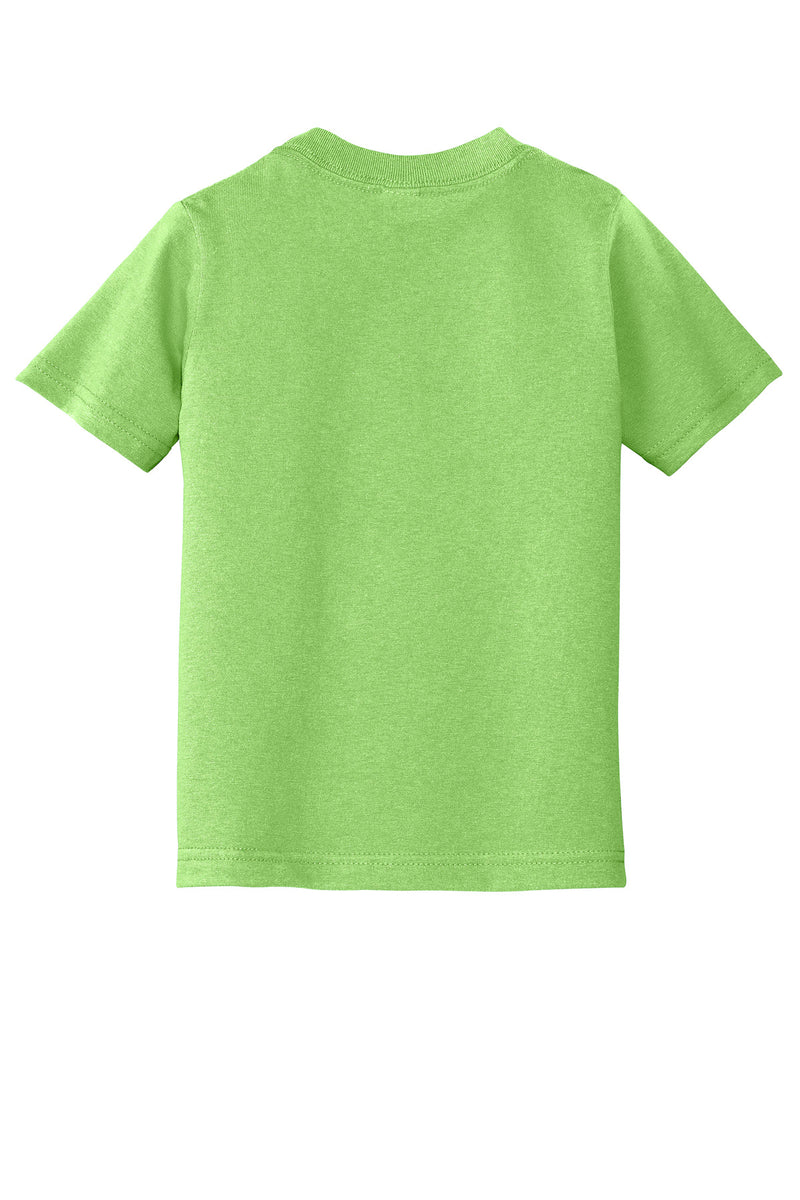 Port & Co Toddler Core Cotton Tee - Lime