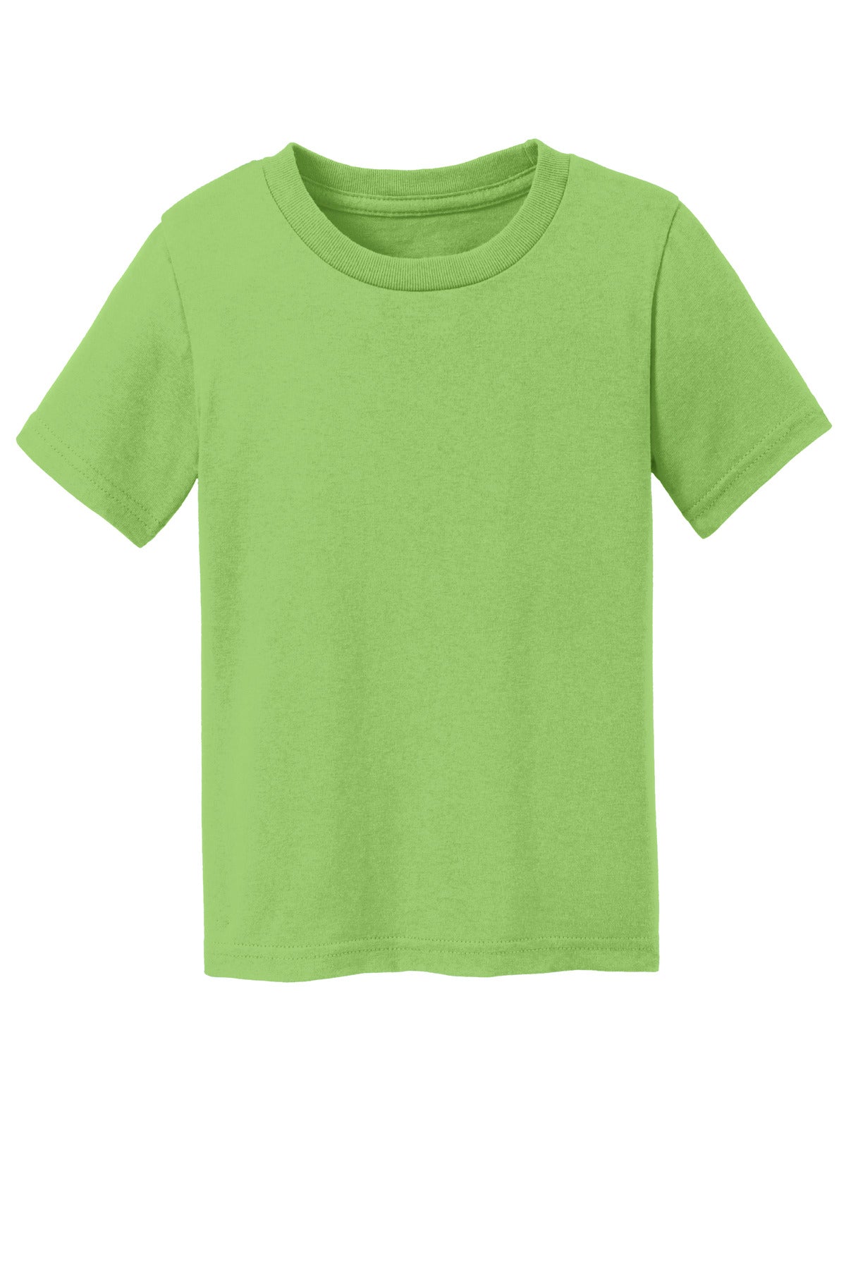 Port & Co Toddler Core Cotton Tee - Lime