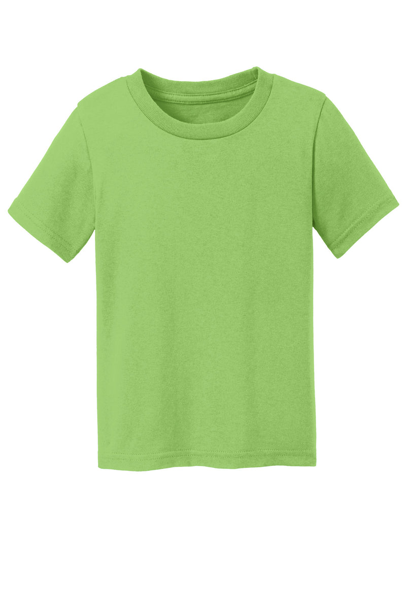 Port & Co Toddler Core Cotton Tee - Lime