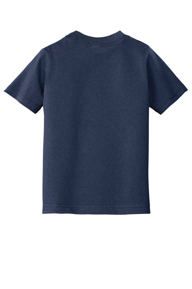 Port & Co Toddler Core Cotton Tee - Navy